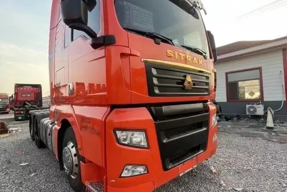 Cilindros diesel usados do modo seis da movimentação do caminhão 540hp 6×4 do trator de Sinotruck Sitrak dos caminhões na linha