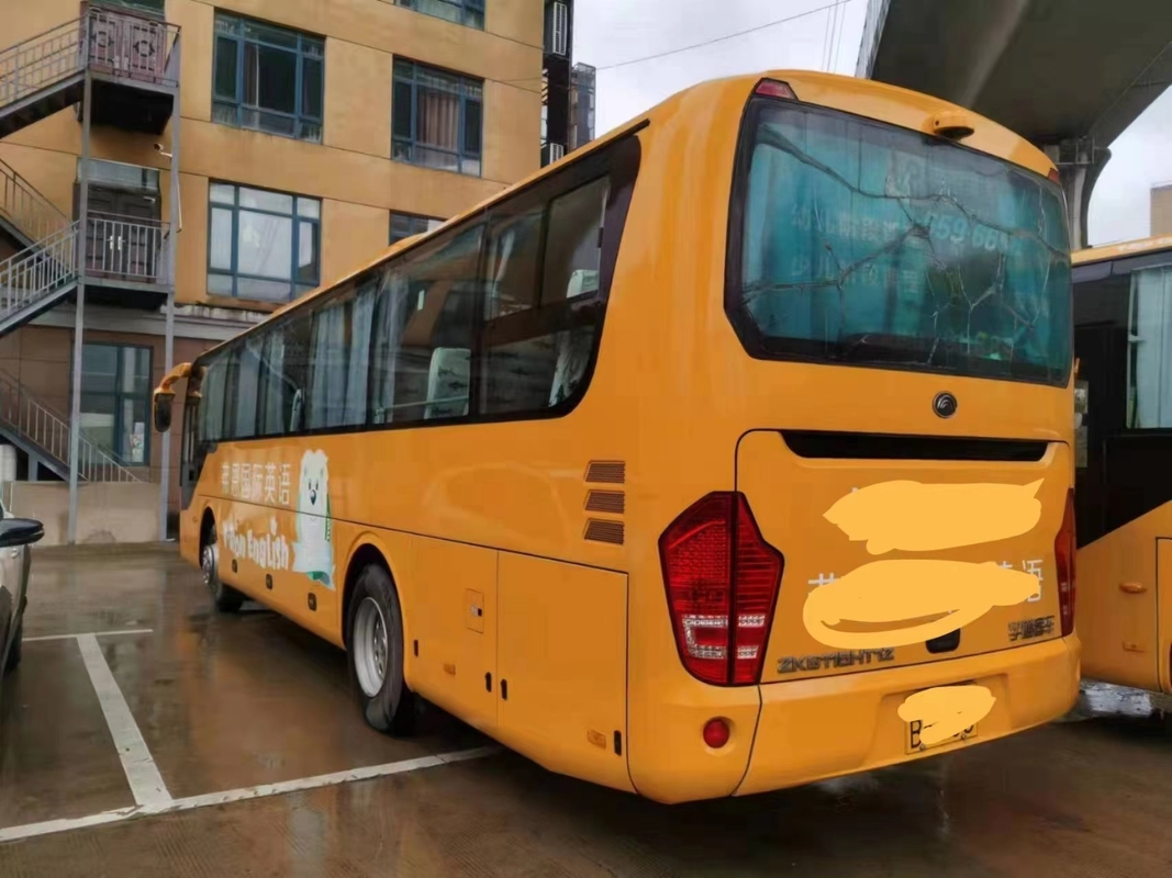 Os treinadores luxuosos usados entregam em segundo a Tong Bus novo ZK6115 o motor amarelo de Yuchai dos assentos da cor 60
