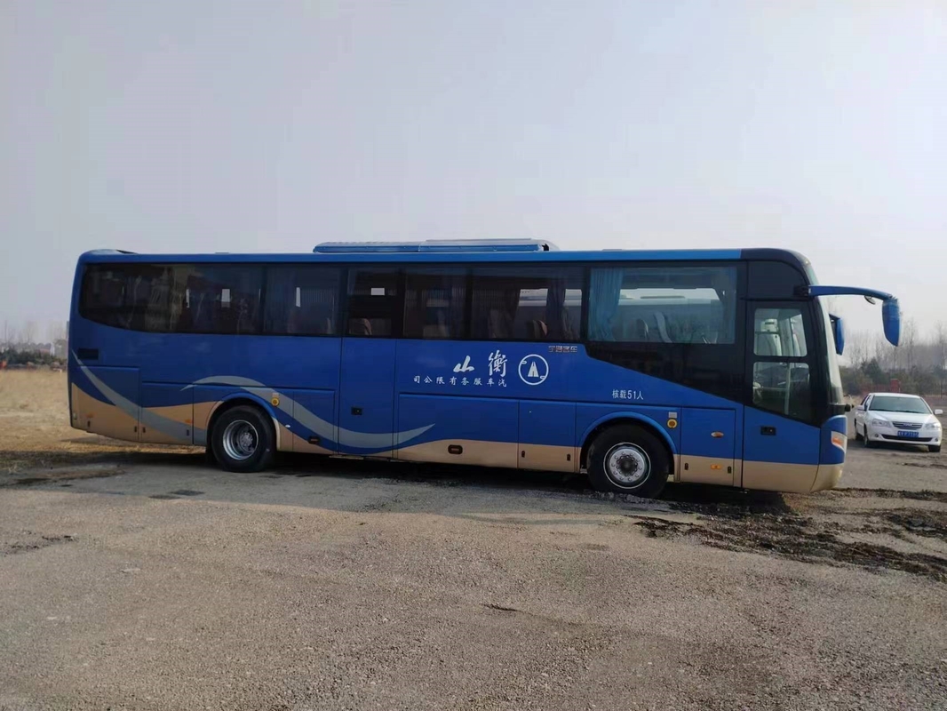 Motor usado Tong Bus novo de Weichai da suspensão da mola de lâmina das portas dobro dos assentos do ônibus 51 do passageiro