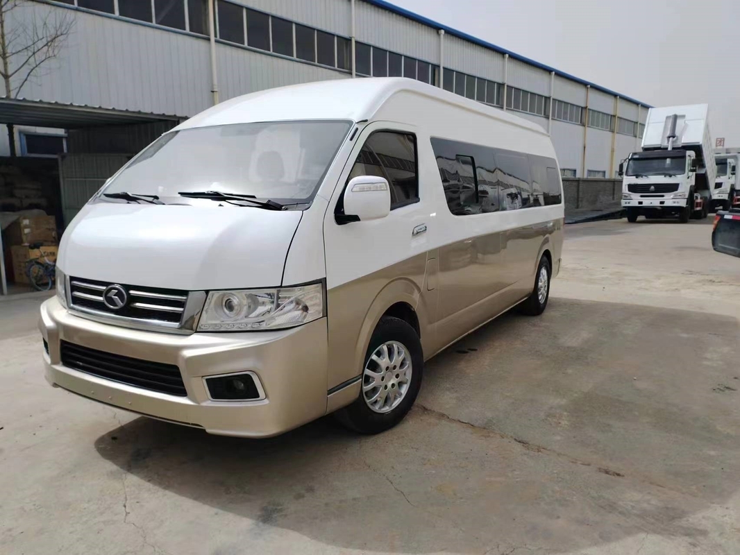 Tevê usada de Front Engine Vehicle do ônibus de Kinglong Hiace do minibus 18 da segunda mão assentos baratos