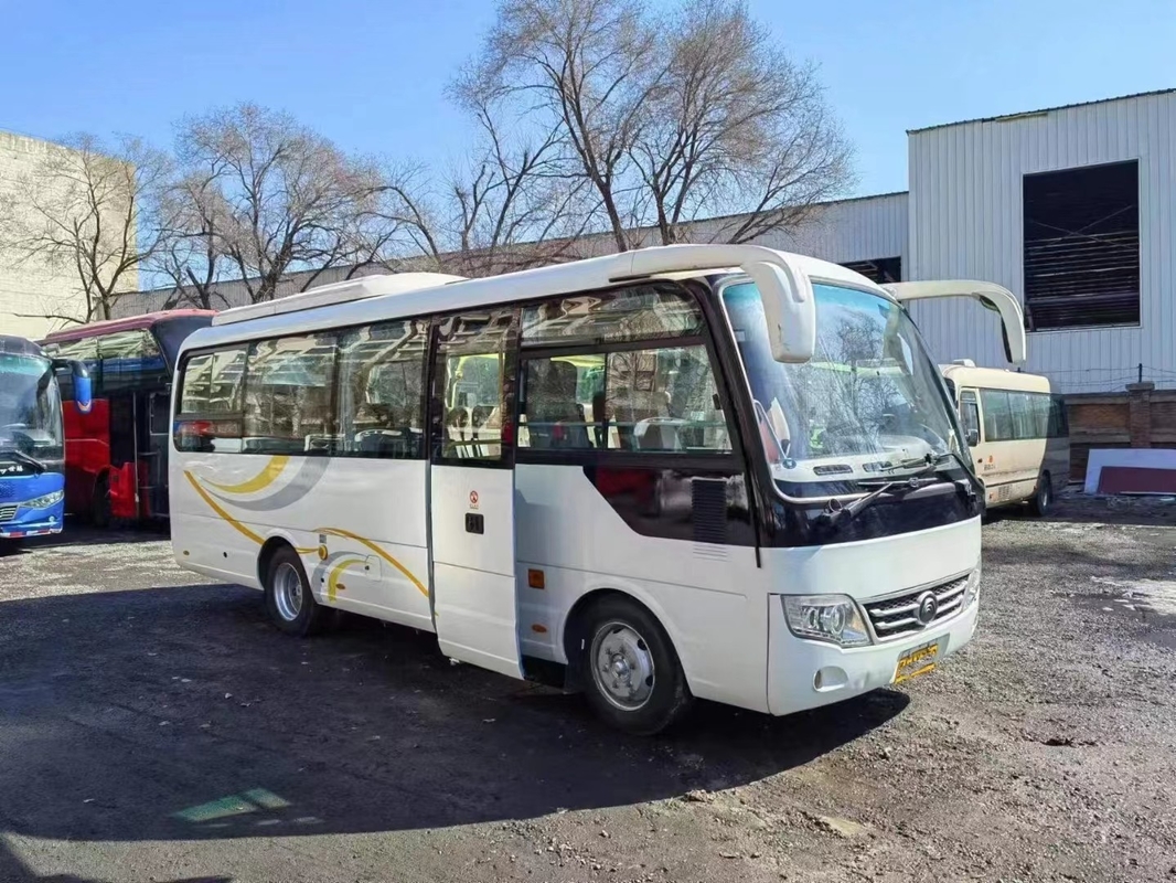 ò ônibus da mão que sela ônibus ZK6729D de Front Engine Used Young Tong da porta dos assentos de Windows 28 o único