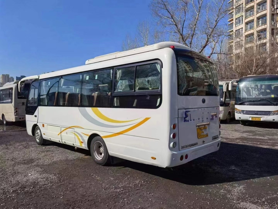 ò ônibus da mão que sela ônibus ZK6729D de Front Engine Used Young Tong da porta dos assentos de Windows 28 o único