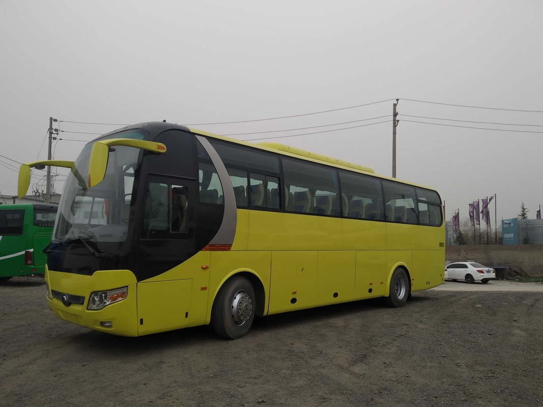 Jovens médios usados Tong Coach Bus ZK6110 LHD da segunda mão do motor de Weichai dos assentos da porta 49 do ônibus comercial