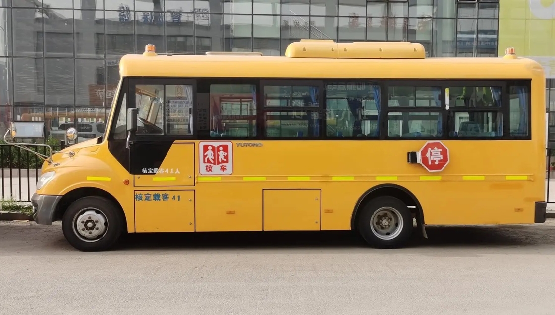 Assentos usados compra do ônibus escolar 41 7 medidores que deslizam ônibus ZK6729D de Windows o ò Yutong