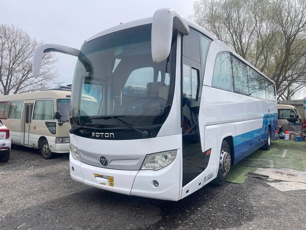 Assentos luxuosos usados dos ônibus 12meters 33 que selam a mão Foton BJ6120 do motor segundo de Yuchai da janela