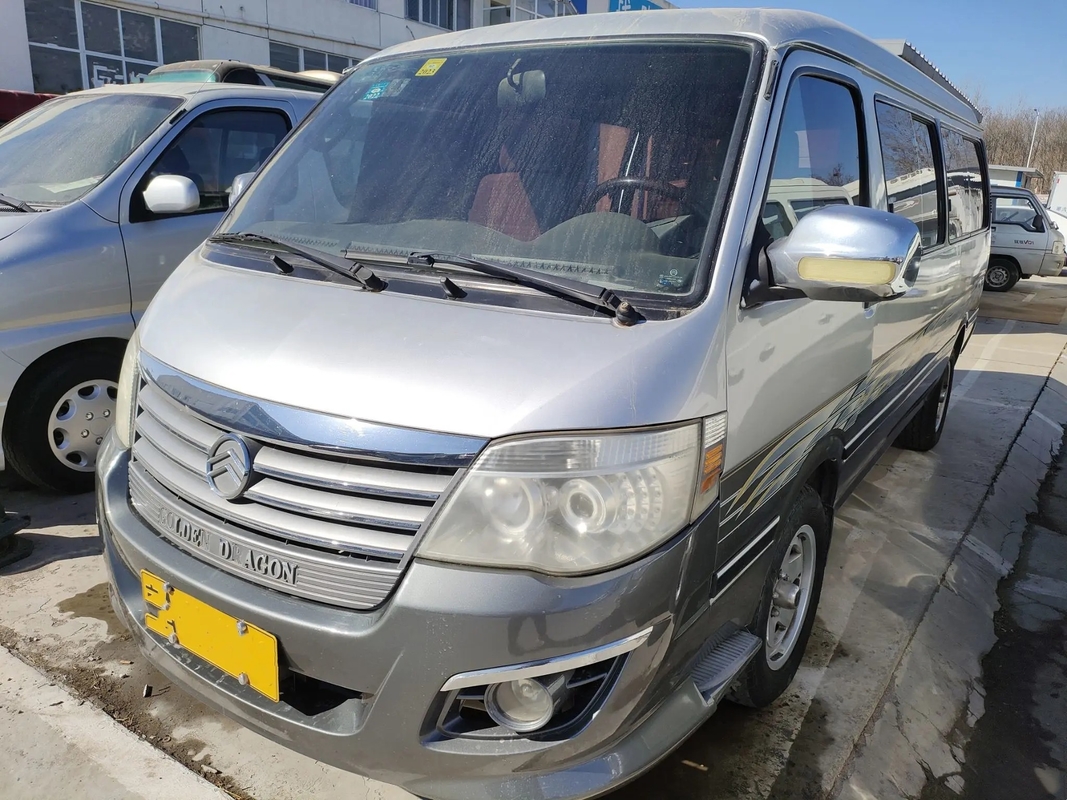 Motor diesel usado Dragon Hiace dourado XML6532 de 14 assentos da janela de deslizamento 14 do condicionador de ar do ônibus do passageiro