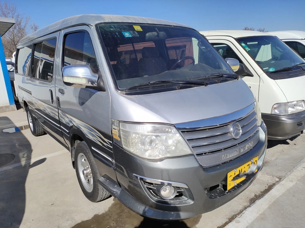 Motor diesel usado Dragon Hiace dourado XML6532 de 14 assentos da janela de deslizamento 14 do condicionador de ar do ônibus do passageiro