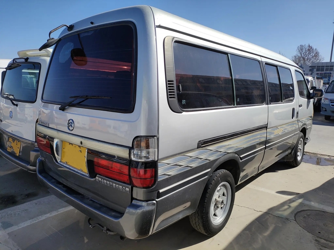 Motor diesel usado Dragon Hiace dourado XML6532 de 14 assentos da janela de deslizamento 14 do condicionador de ar do ônibus do passageiro