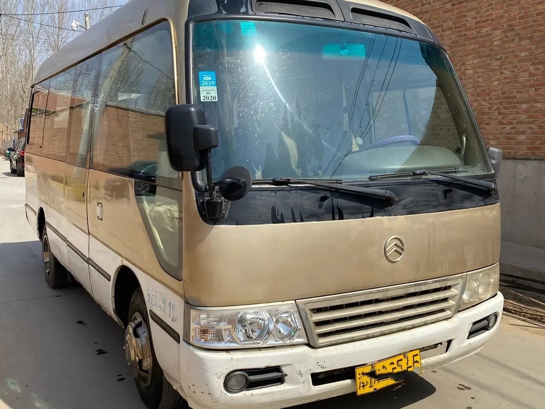 EURO usado III Front Engine Used Golden Dragon XML6601 dos assentos de Mini Coach External Swinging Door 19