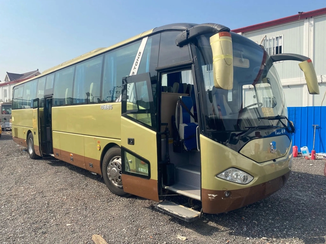 A janela da selagem das portas dobro do motor dos assentos 330hp Wechai de Second Hand 55 do treinador usou o ônibus LCK6120 de Zhongtoong