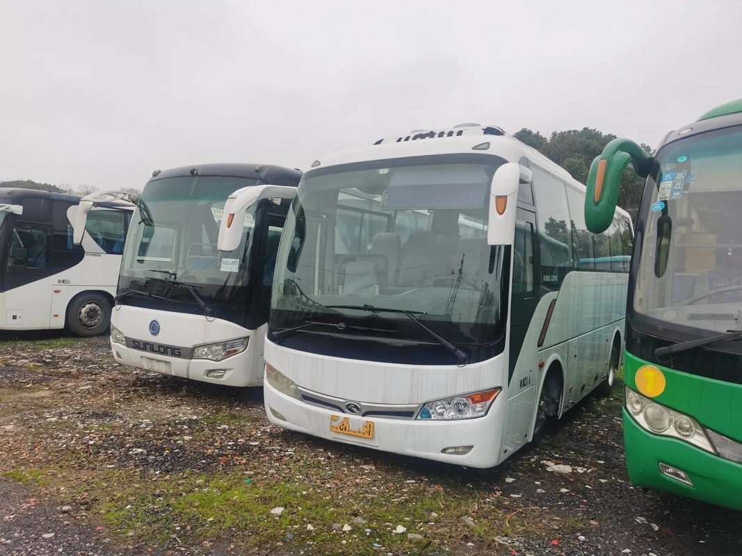 Assentos diesel usados do motor 31 de Yuchai da transmissão manual do ônibus que selam ônibus XMQ6802 de Kinglong da mão da janela o ò