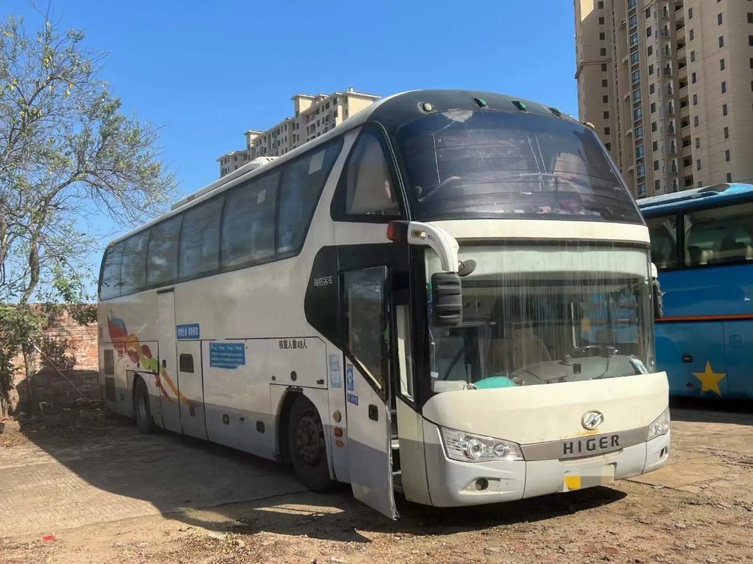 Mão usada KLQ6122 mais alto do EURO IV médio da porta do condicionador de ar do freio de disco dos assentos do ônibus e do treinador 49 segundo