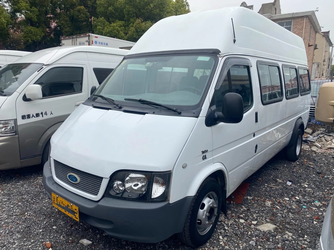O EURO usado IV de Mini Bus telhado alto Front Engine 6 de 17 assentos mede a mão de segundo Ford Tansit da janela de deslizamento JX6600