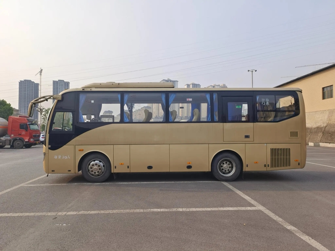 Condicionador de ar dourado usado do motor dos cilindros da porta 6 dos assentos KLQ6882 da cor 30 do ônibus do trânsito o único usou um ônibus mais alto