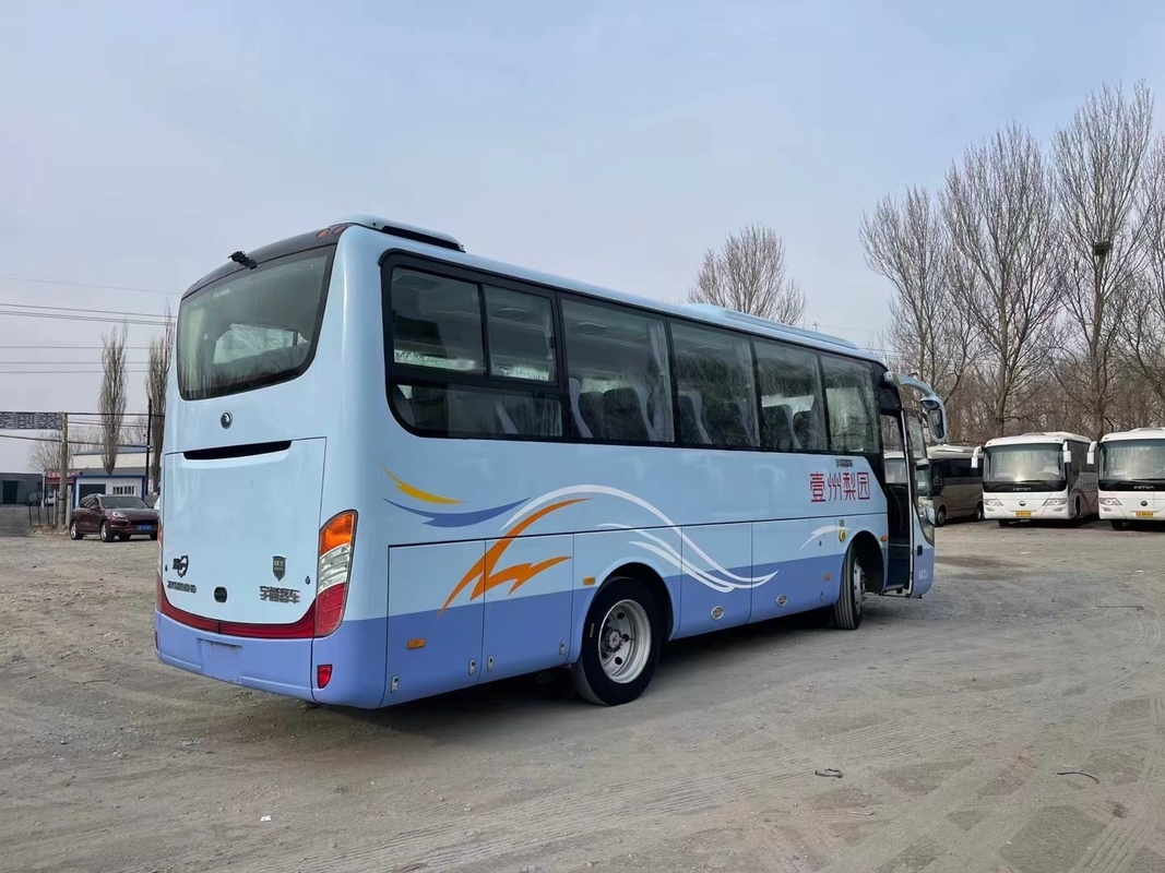 A mão esquerda usada do ônibus do trânsito conduz 35 porta nova de Tong Bus ZK6808 da ?a mão dos assentos a única 8 medidores