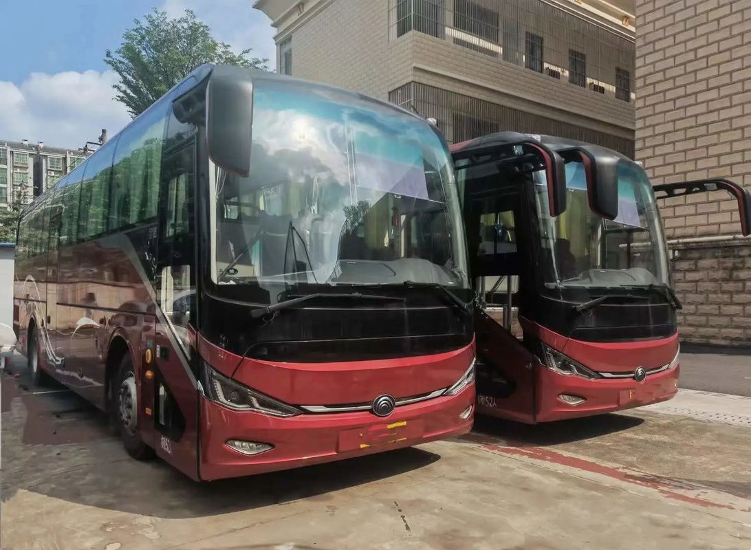 Ônibus usado do trânsito Tong novo ZK6117 de 2021 portas da suspensão 2 da bolsa a ar do freio de disco dos assentos do motor 310hp 52 de Yuchai do ano