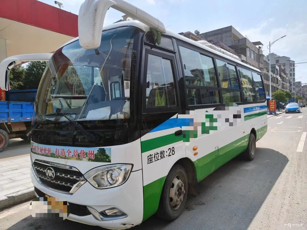 Ford Minibus Front Weichai Engine usado 28 assenta a janela que de deslizamento 2020 anos 7 medem o ò ônibus HFF6739 de Ankai da mão