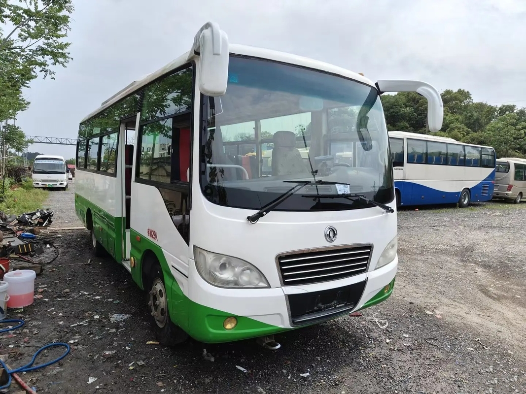 Ônibus usado do curso 2016 mão Dongfeng EQ6731 da porta LHD/RHD ò dos assentos do motor 130hp 29 de Yuchai dos cilindros do ano 4 única