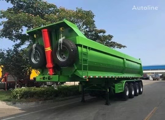 Reboque brandnew semi usado da descarga dos reboques com 2/3/4 dos eixos feitos na carga de China 60 toneladas