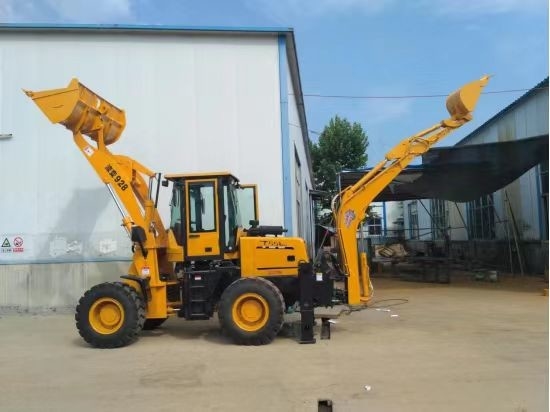 Os caminhões comerciais usados 3,4 toneladas limitam o peso 2 medidores de carregador brandnew de escavação máximo do Backhoe da profundidade