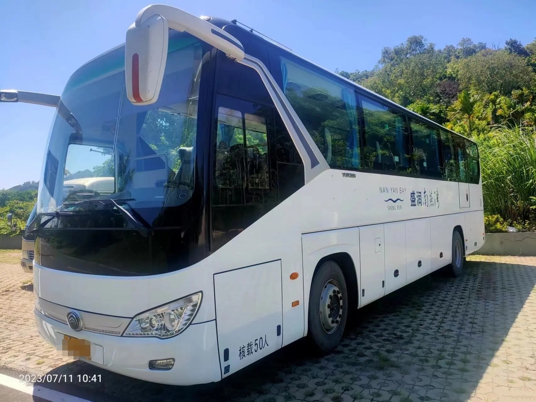 Os treinadores de passageiro usados lâmina da movimentação rara da mão esquerda do motor das portas dobro dos assentos da mola 50 ônibus ZK6119 de Yutong da mão o ò