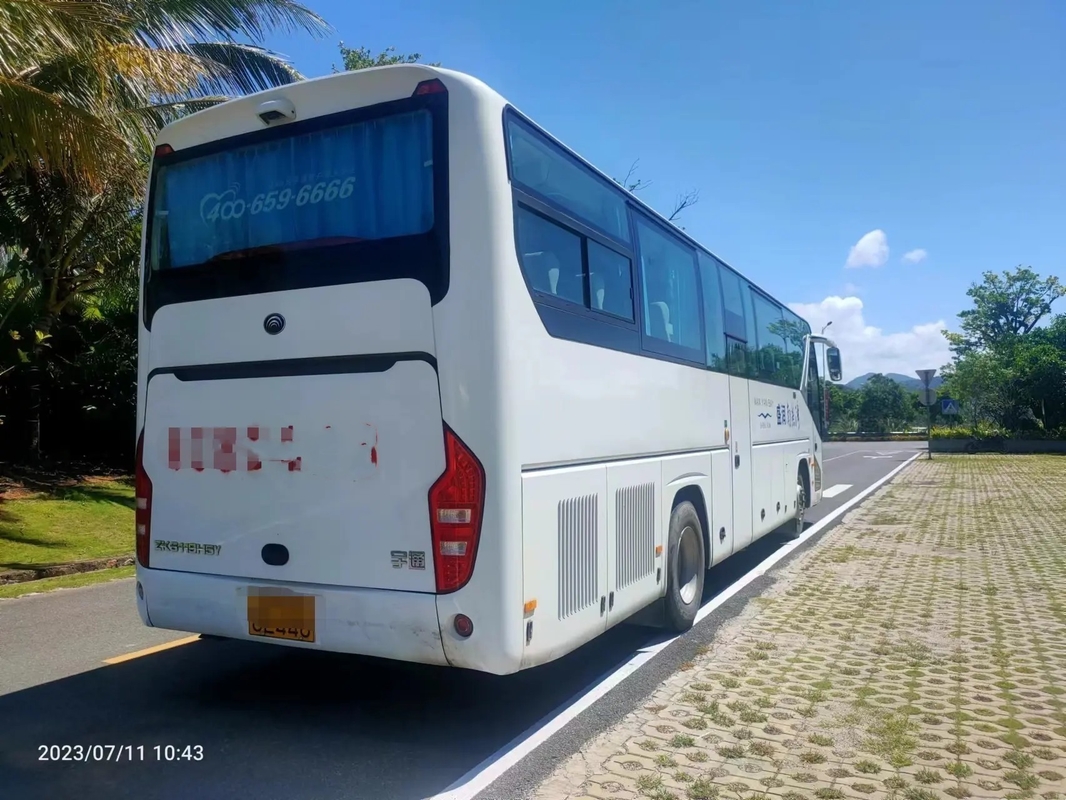 Os treinadores de passageiro usados lâmina da movimentação rara da mão esquerda do motor das portas dobro dos assentos da mola 50 ônibus ZK6119 de Yutong da mão o ò