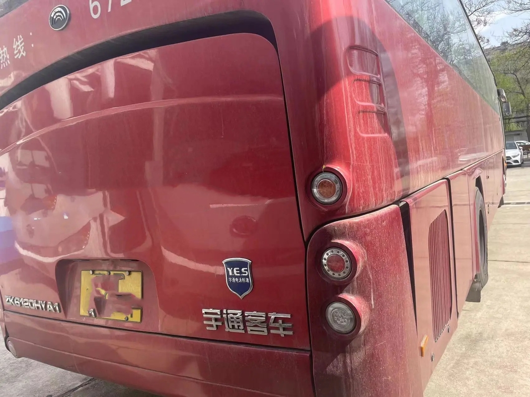 O EURO usado IV do ônibus e do treinador 55 assentos 12 medidores de condicionador de ar longo Yutong do motor de Yuchai transporta ZK 6120
