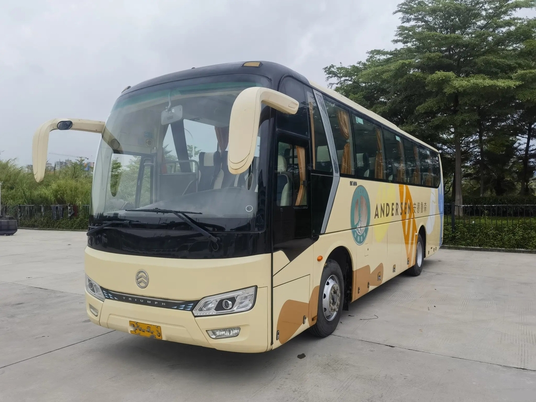 Compartimento de bagagem luxuoso usado dos assentos da transmissão manual 46 do ônibus dragão dourado XML6102 do A/C de 2018 anos
