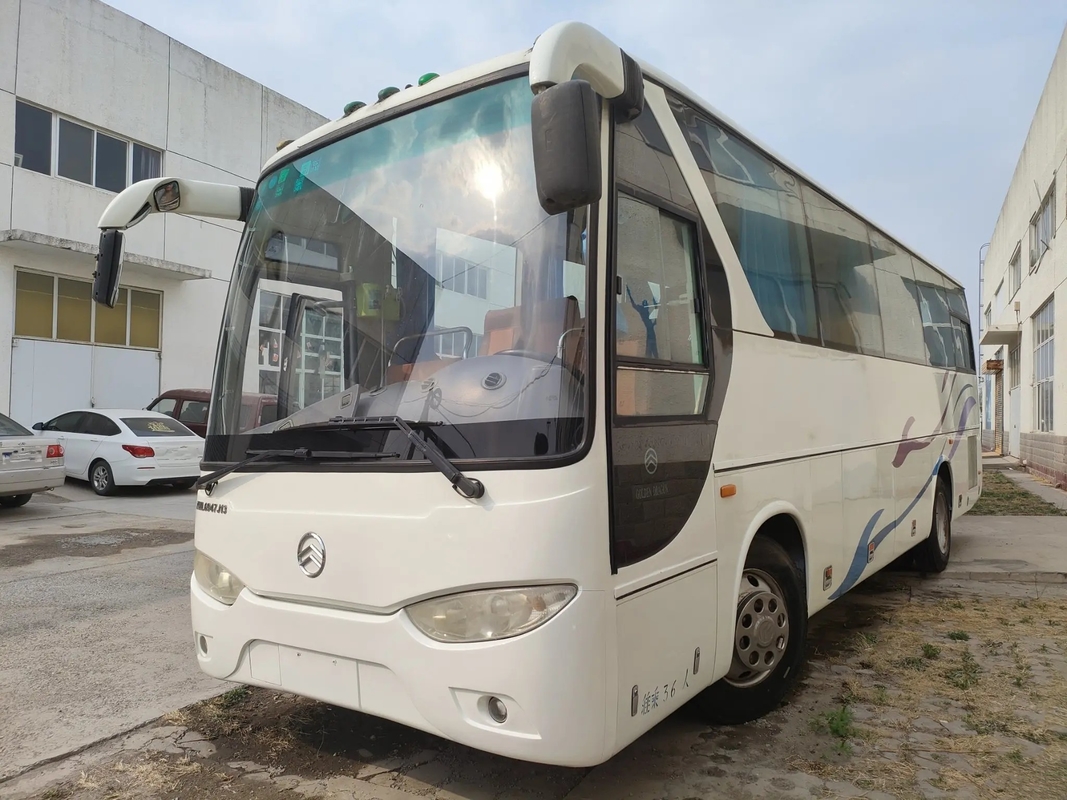 Dragão dourado usado XML9647 da disposição LHD/RHD dos assentos do condicionador de ar 2+2 do assoalho dos assentos diesel dos treinadores 36 bom