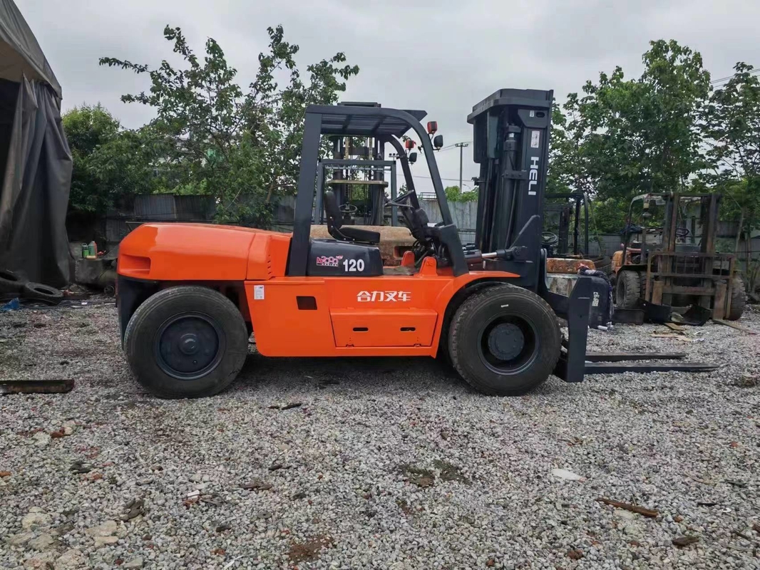 o ò caminhão de mão 12 avaliou a dimensão usada capacidade de levantamento de HELI Forklift Truck 5.7*2.4*3.2m