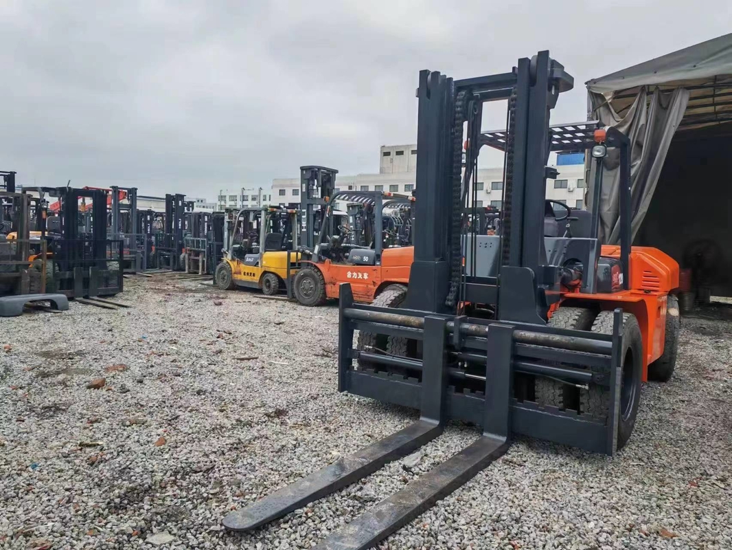 o ò caminhão de mão 12 avaliou a dimensão usada capacidade de levantamento de HELI Forklift Truck 5.7*2.4*3.2m