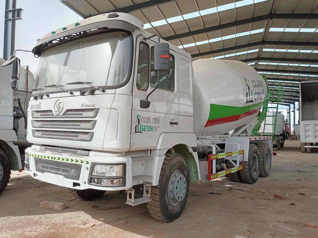 Caminhão usado do misturador de cimento que agita o peso de carregamento avaliado do ³ dinâmico do volume 5m 11 de Weichai do motor 6×4 toneladas de modo da movimentação