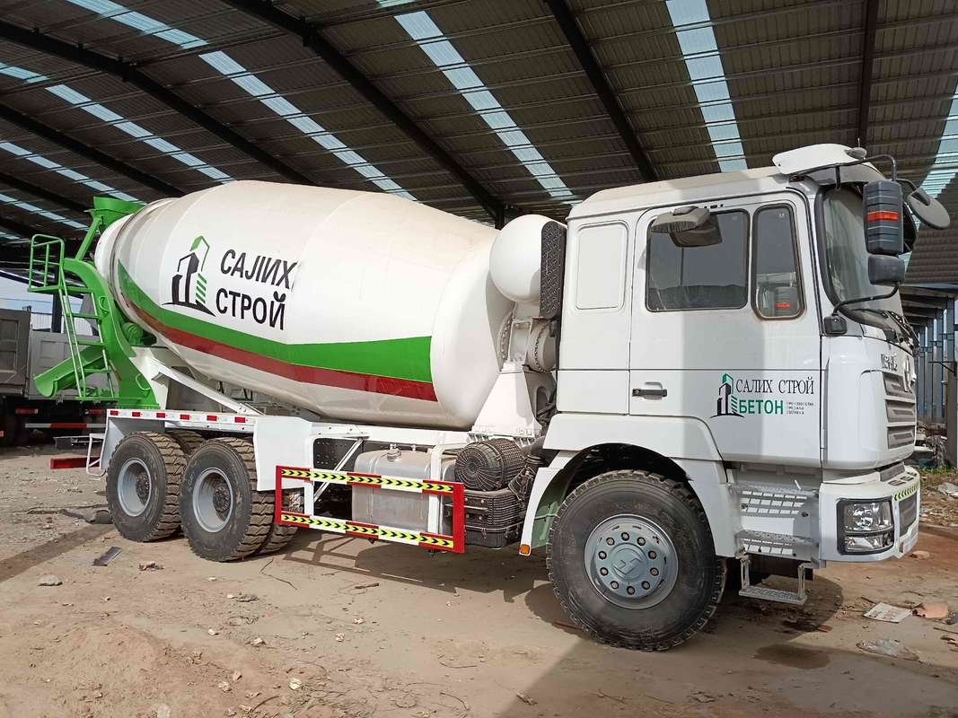 Caminhão usado do misturador de cimento que agita o peso de carregamento avaliado do ³ dinâmico do volume 5m 11 de Weichai do motor 6×4 toneladas de modo da movimentação