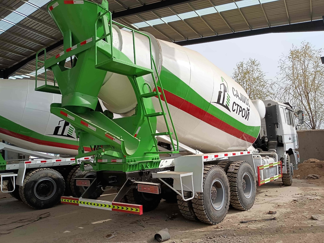 Caminhão usado do misturador de cimento que agita o peso de carregamento avaliado do ³ dinâmico do volume 5m 11 de Weichai do motor 6×4 toneladas de modo da movimentação