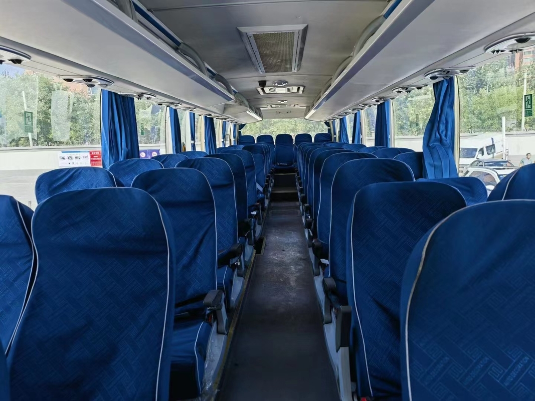 Assentos brancos novos da cor 53 de Tong Bus ZK6112 12 medidores treinador Bus da mão do condicionador de ar longo do motor 336hp de Weichai de ò