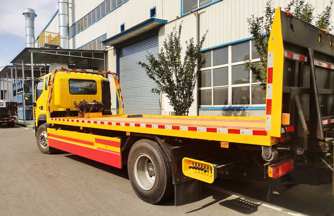Caminhões de trabalho usados 4×2 modo de condução 230hp Foton Wrecker Caminhão de telhado plano