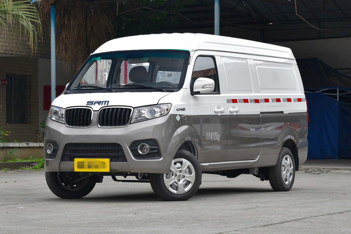 Autocarro usado Jinbei 2023 Modelo de caminhão Minivan 2 lugares Ar condicionado GNC