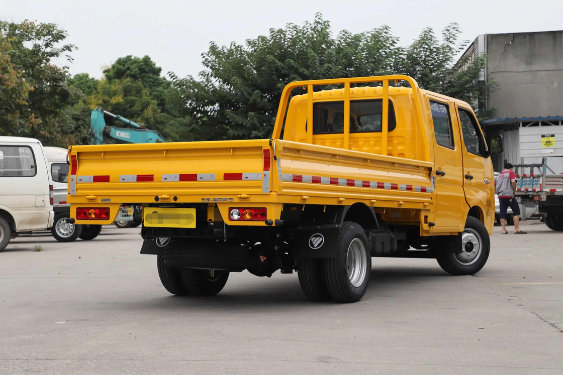 Pequenos caminhões usados Cabina dupla 2 toneladas Carregamento 2018 Modelo Foton M2 caminhão