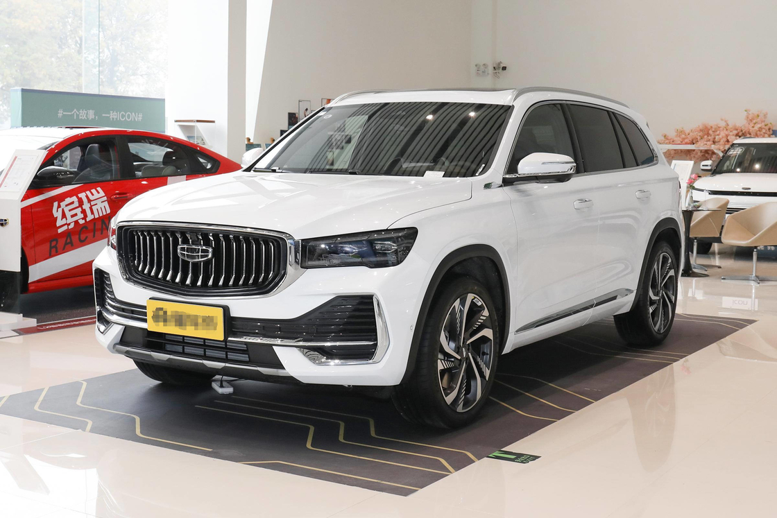Carro chinês Geely SUV 4 * 4 Drive Mode 5 assentos Direção esquerda Ar condicionado