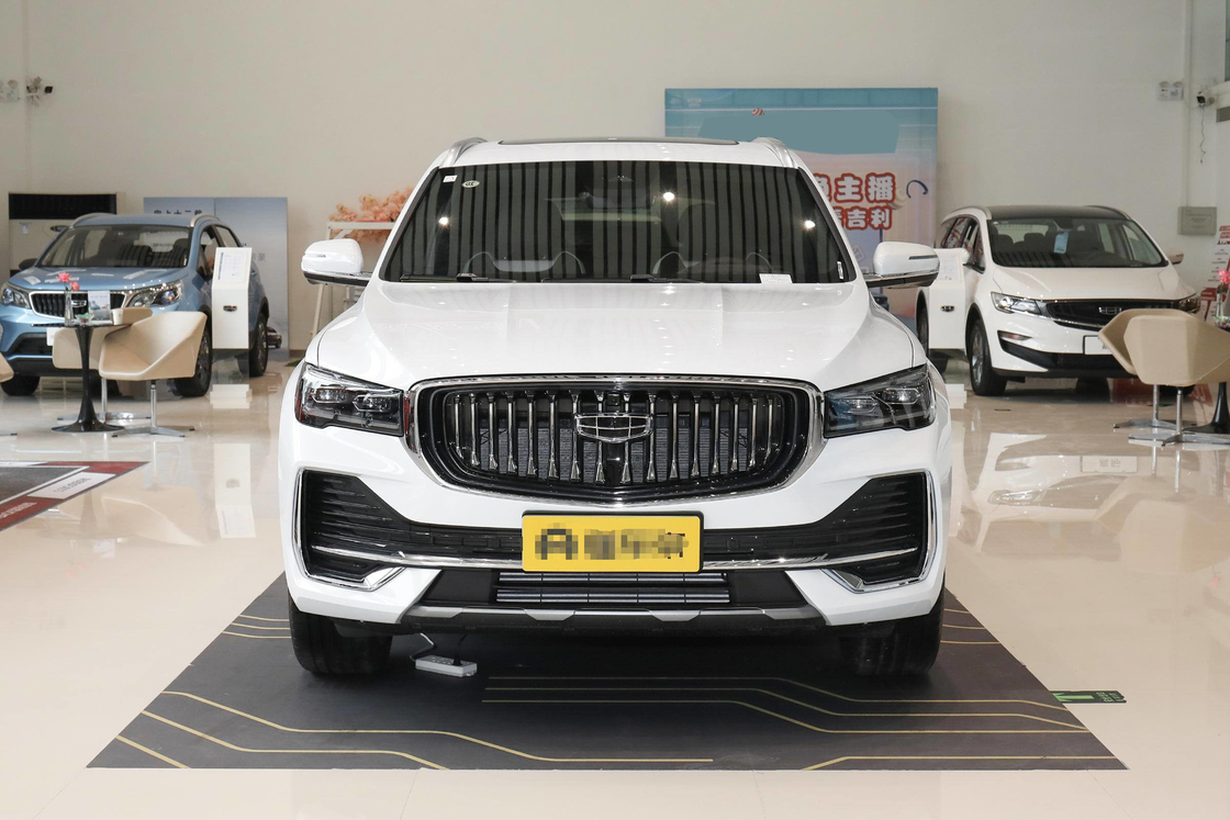 Carro chinês Geely SUV 4 * 4 Drive Mode 5 assentos Direção esquerda Ar condicionado