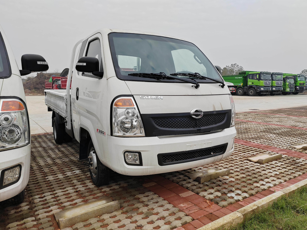 Caminhão de caminhão tamanho 4 * 2 modo de condução Sojen caminhão leve cabina única diesel motor Isuzu