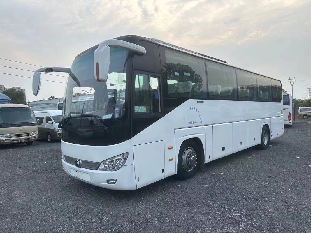 Ônibus de segunda mão 2015 ano porta dupla de passageiros 49 lugares bom ar condicionado