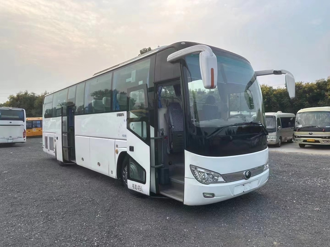 Ônibus de segunda mão 2015 ano porta dupla de passageiros 49 lugares bom ar condicionado