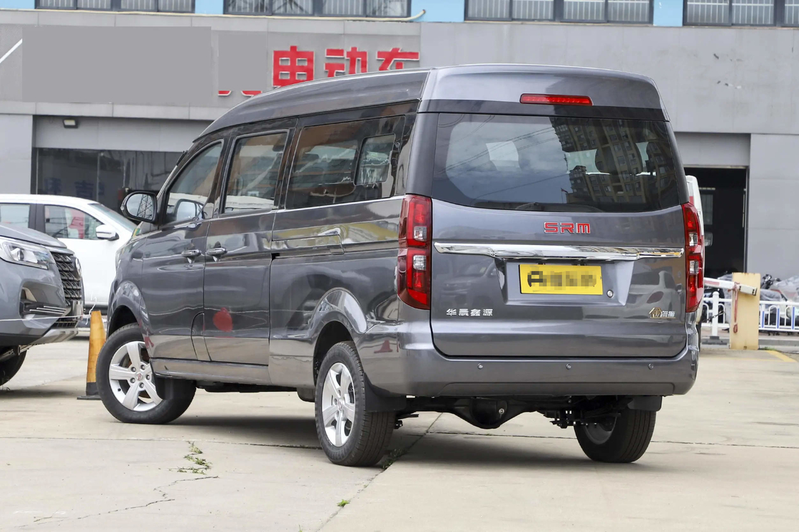 Mini Vans Usados de 9 lugares Marca chinesa Jinbei Hiace Motor a gasolina Com A/C