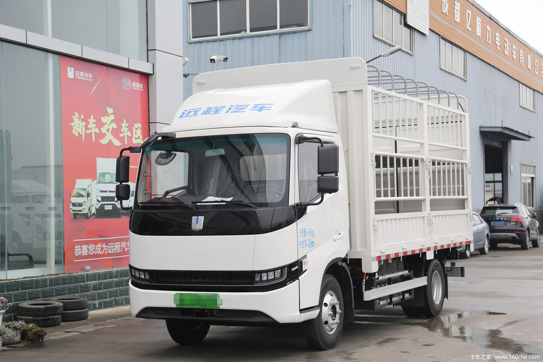 Camião elétrico puro Geely 4*2 Drive Mode Camião leve 1,2 toneladas Duplo Pneus traseiros
