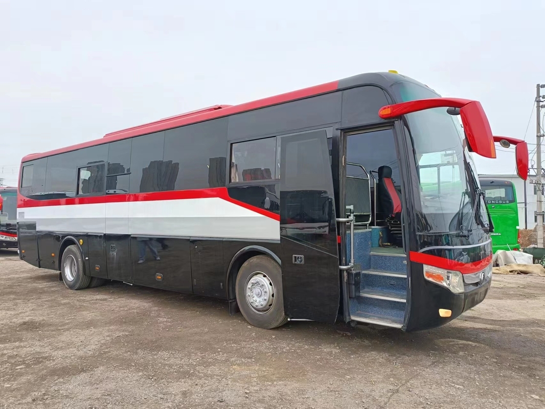 12 metros de comprimento 55 lugares autocarro usado Yutong ZK 6127 Dois pára-brisas LHD / RHD