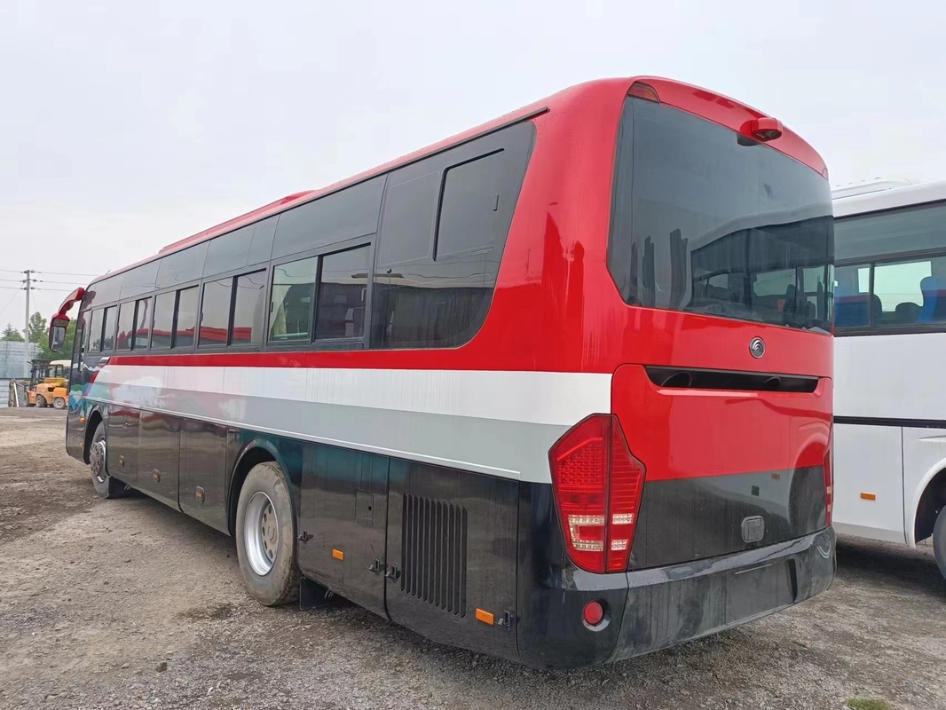 12 metros de comprimento 55 lugares autocarro usado Yutong ZK 6127 Dois pára-brisas LHD / RHD