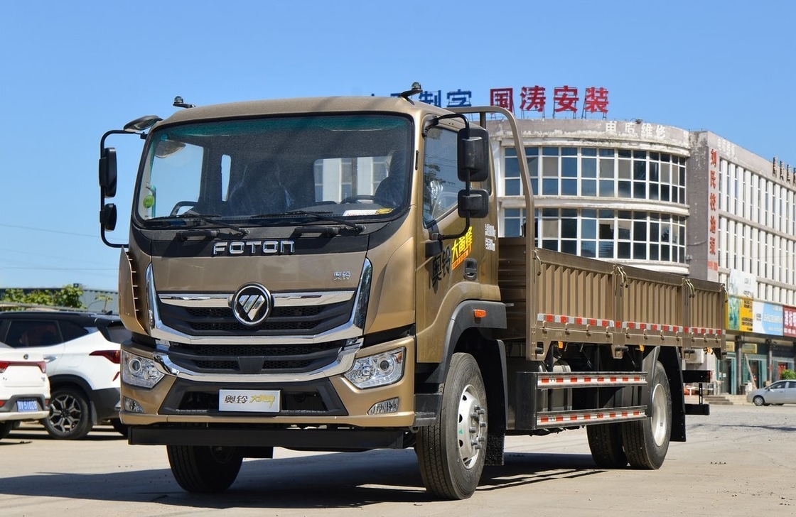 Produtos médios Foton Cargo Truck Cabina única e meia 6,8 metros Motor a diesel