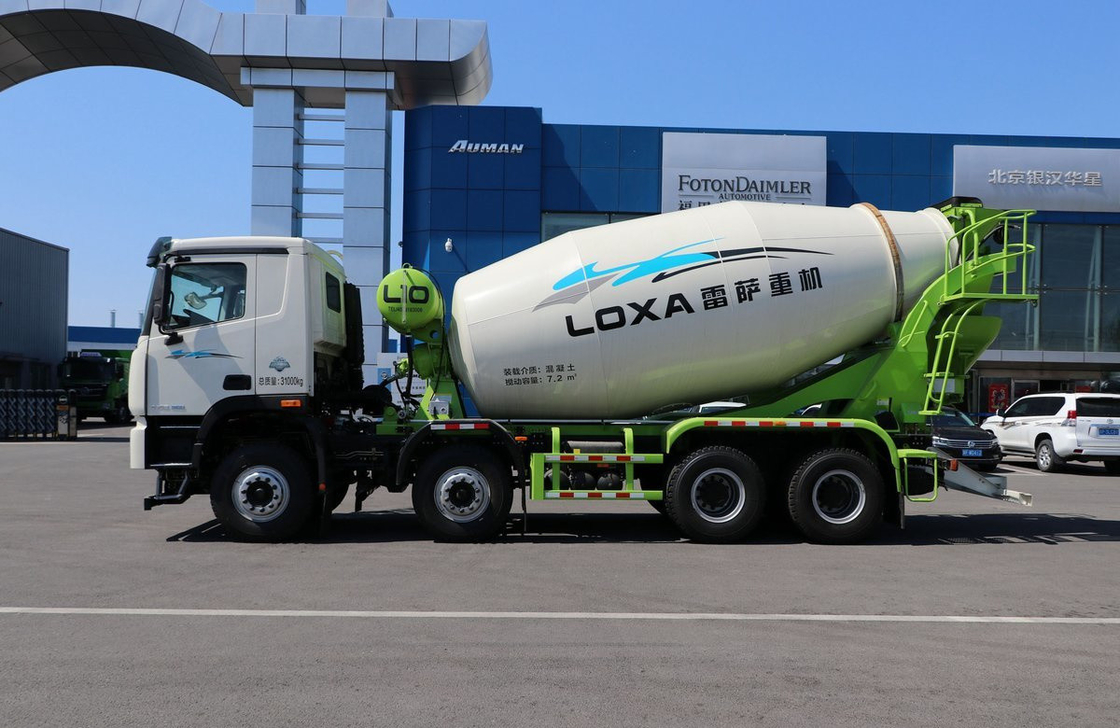 Caminhões Concreto 7,7 Cubico Foton GTL 8*4 Mixer Caminhão LOXA Cisterna Novo