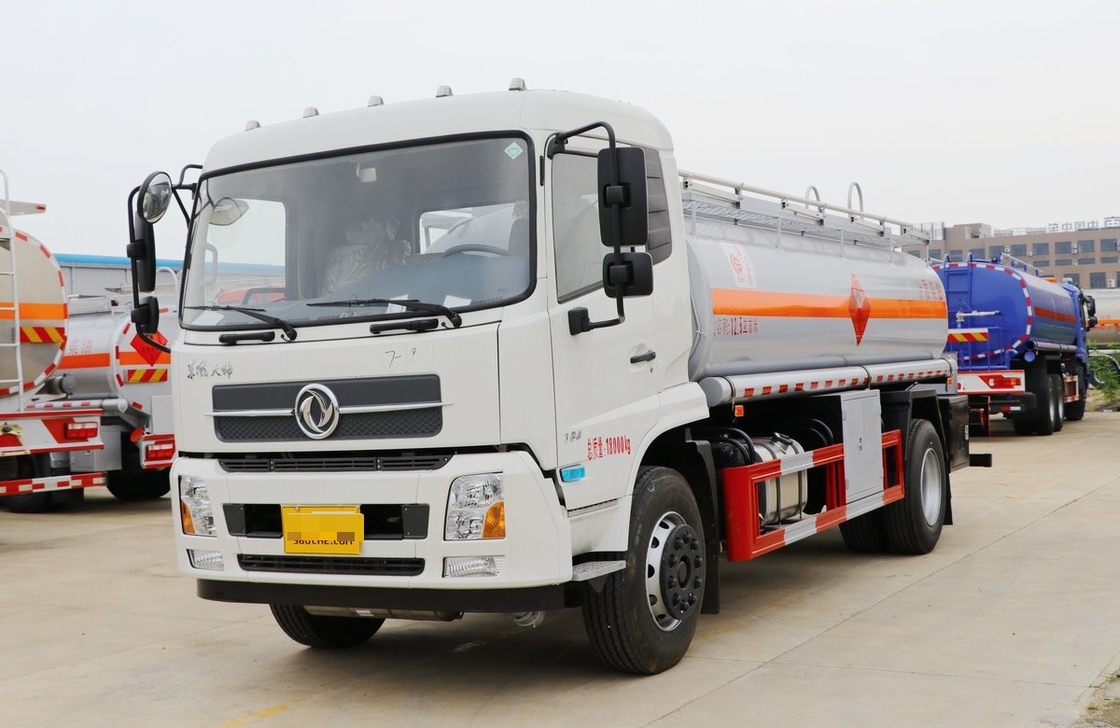 Donfeng 4*2 Tanques de recolha de óleo usado Euro 5 Tanque de liga de alumínio 12,5 cúbicos